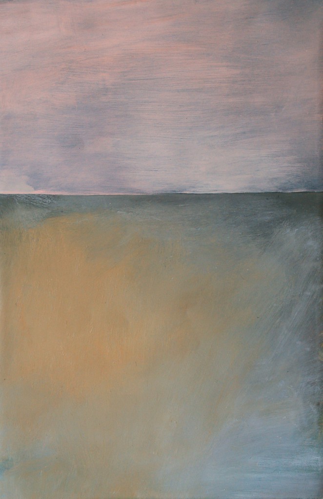 <em>Ledge Point XXX</em>, 2015, oil on arches mounted on board